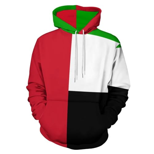 Sweat à capuche Émirats Arabes Unis fini les pulls ternes avec ce hoodie 3D