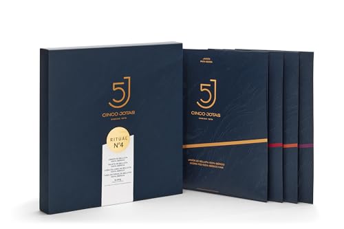 Estuche Los 4 Ases De 5j - 4 Sobres Envasados Al Vacío De 80 Gr Cada Uno - 1 De Jamón Bellota 100 Ibérico 1 De Paleta 100 Ibérica 5j 1 De Lomo 5j 1 De Presa 5j