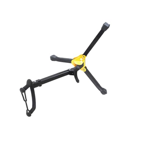 SUPVOX Folding Saxophone Stand Portable Display Bracket for Trumpet Instruments Lightweight Design with Sponge Cover for Scratch Protection Multi Function Holder Durable