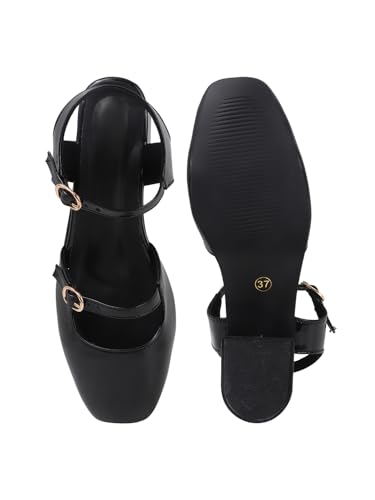 Image of TRYME Trendy Solid Stylish Heel Sandals For Women And Girls