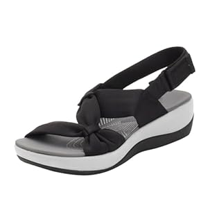 Sandalias Ortopédicas para Mujer, Cómodos Zapatos con Correas Ajustables con Soporte de Arco para Mujer, Sandalias con Ergonómica para Caminar.