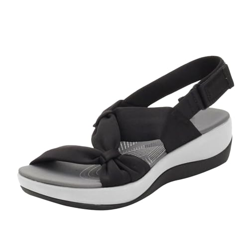Sandalias de verano para mujer, sandalias planas elegantes, sandalias de verano suelas suaves, sandalias de playa, sandalias de plataforma con punta abierta, sandalias de ocio, cómodas zapatillas de