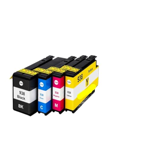 Encre compatible HP 938 pour OfficeJet Pro 9720 et 9730 pack de cartouches 4 couleurs