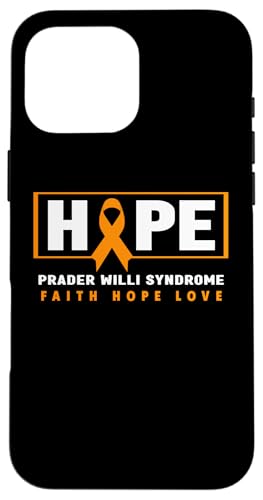 Orange Ribbon Shirt - Hope Prader Willi Syndrome Awareness �X�}�z�P�[�X iPhone 16 Pro Max �p