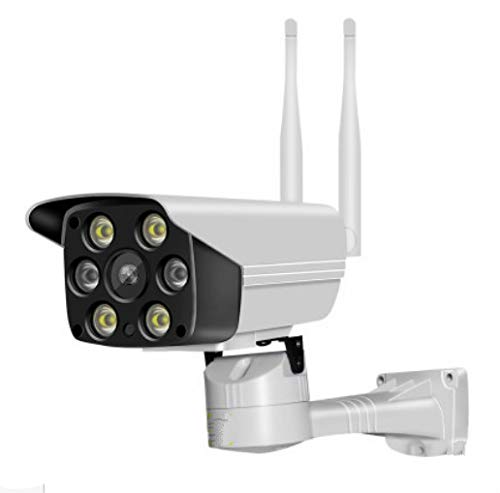 Telecamera Wireless Per Visione Notturna Full Color Hd 1080P Rete Di Monitoraggio Domestica Doppia Sorgente Luminosa Esterna Impermeabile All-In-One