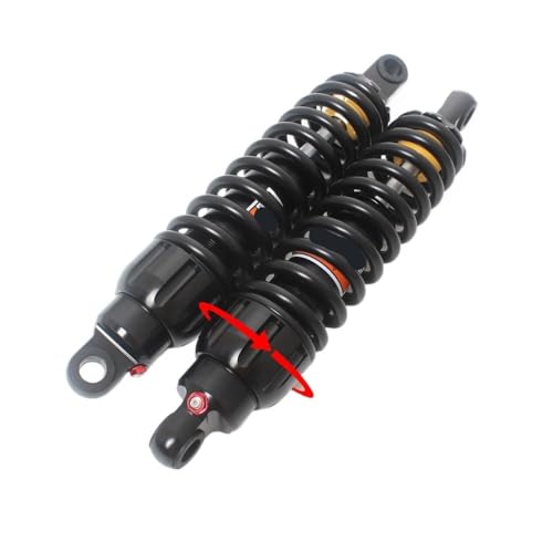 Amortisseur moto 325 mm haute performance avec suspension arrière réglable pour 1200 et 883
