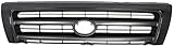 Garage-Pro Grille Assembly Compatible With 1997-2000 Toyota Tacoma Painted Black Shell and Insert Plastic Grille