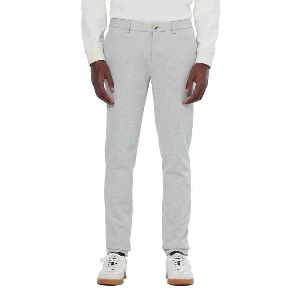 Scotch & Soda Men's Mott Chino, Light Grey, 36-34