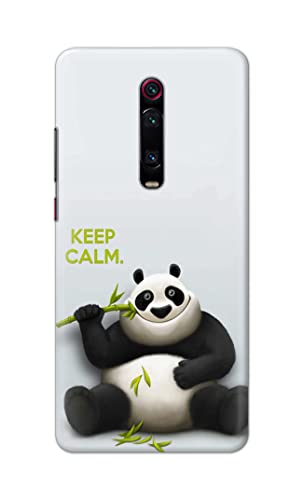 Image of PRINTFIDAA� Printed Hard Back Cover Case for Mi Redmi K20 | Redmi K20 Pro Back Cover (Cartoon Panda) -2808