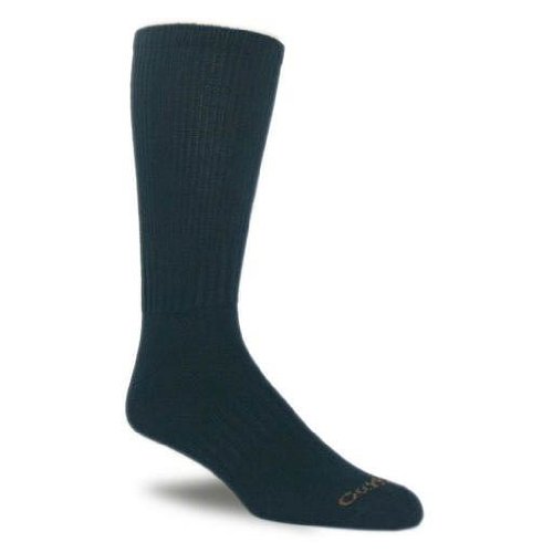 Carhartt Men's 3 Pack Work Wear Flat Knit Crew Socks