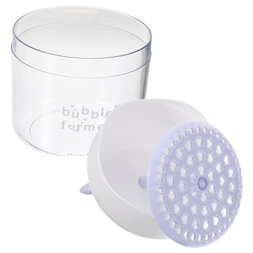 DECOMELODY 透明フェイシャルフオーマー 洗顔フォームメーカー 簡単泡立ち シャンプーやボディソープ用バブルツール ディープクレンジング スリッシュデザイン 透明打泡器