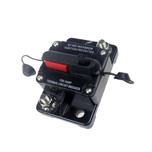 Disjoncteur 150A 12V-42VDC pour voiture et camion : fusible réarmable de protection automatique