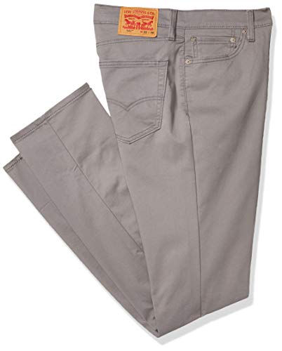Image of Levi's Men's 541 Athletic Fit Pant, Steel Grey - All Seasons tech - Stretch, 40W x 30L