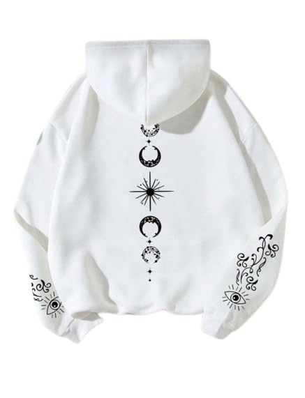 pdkfashions Half-Moon Printed Fleece Fabric Long Sleeves Sweatshirt-picture-23