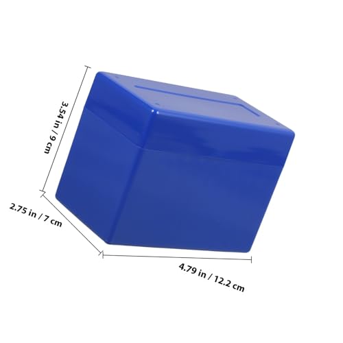 Caja para Monedas Plástica Azul para Coleccionistas miniatura 2
