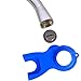 Faucet Cache Aerators with 6 in 1 Faucet Aerator Removal Tool, Aerator Key Removal Wrench, Water Saving Flow Restrictor Set Replacement Part for Bathroom or Kitchen
