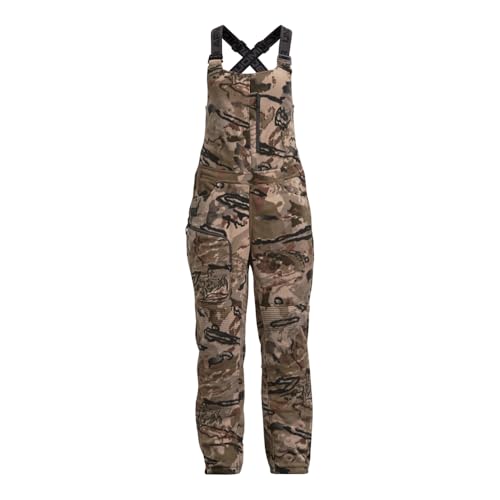 Under Armour Womens Rut Windproof Bib | Windproof Silent Microfleece Sherpa Liner | Womens Insulated Bib Overalls4