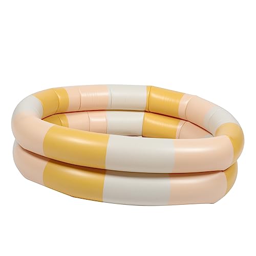 Kisangel 2 Piezas Piscina Inflable para Piscina crianca Piscina Asiento de baño para bebé Piscina Infantil Piscinas para Piscina Hinchable para de polivinilo