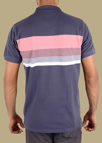 Image of 3BROS Men's Collor Neck Polo T-Shirt, Anti Stain and Half Sleeves, Cotton Blend, Regular Fit Tshirt for Men || Mens t Shirt