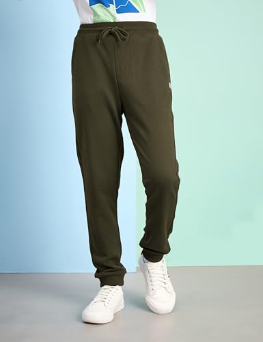 Image of Amazon Brand - Symbol Boys Cotton Rich Stretchable Knit Terry Track Pants Joggers | Age 2-14 Years
