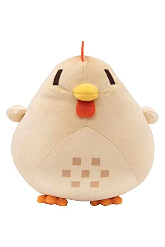 Cekalue Video Game Valley Chicken Plush Toy 7.87" Stuffed Animal Pillow Hen Doll Figure Kids Gift Home Decor Stardew Merch