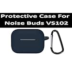 Colorcase-Front-Back-Full-Protection-Silicon-Case-Cover-for-Noise-Buds-VS102-Blue-Earbuds-Not-Included