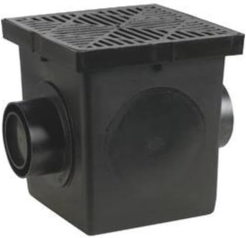 NDS 1200BKITRTL Double Outlet Catch Basin Kit, 12-In. x 12-In. - Quantity 1