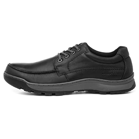 Hush Puppies Men's Tucker Lace Shoes in Black Cover