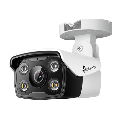 Image of TP-Link VIGI C340 VIGI 4MP HD Outdoor Full-Color Bullet Network Camera | CCTV Wired Security Camera | Smart IR | Waterproof IP66 | H.265+ | Smart Detection | 6mm Lens