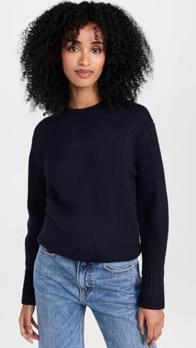 Image of Vince Women's Boyfriend Crew Neck Sweater