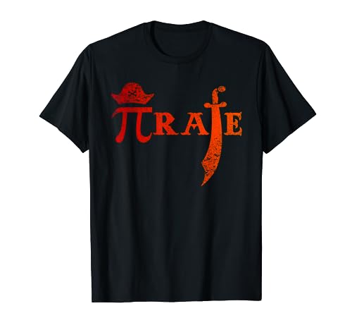 Pi Pi-rate Funny Pi Shirt for Pi Day Geek Math Teacher 3.14 Maglietta