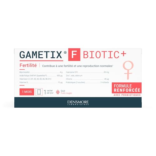 Densmore - GAMETIX F BIOTIC+ Formule avec probiotiques - Fertilité