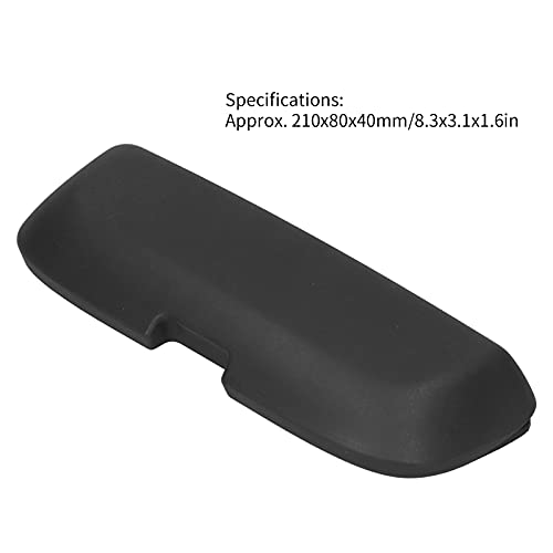 Caixa de óculos de carro, organizador de armazenamento titular de óculos de sol estojo de óculos de