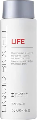 Liquid Bio Cell Life Nutraceutical Collagen/HA (Pack of 1) 450mL/ 15.2 fl oz