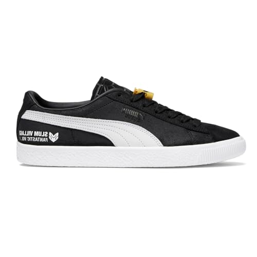 PUMA Mens Suede VTG X Distinct Life Lace Up Sneakers Shoes Casual - Black
