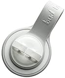 Bud Buttons By SPRK - Magnetic Headphone & Earbud Cord Organizer - Sure Stay Clip Great for Musicians, Runners & Outdoor Fitness (Gray/White)