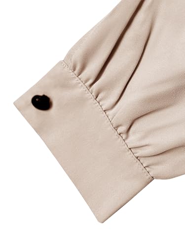 WSPLYSPJY Solid Color Zipper Abaya Muslim Dresses for Women Girls Pockets Islamic Prayer Clothes