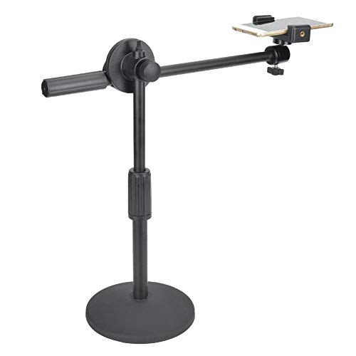 Hilitand Phone Photography Video Bracket Stand,360° Rotate Arm Overhead Low