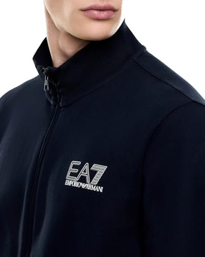 EA7 Survêtement 7M001318 ensemble de jogging avec veste zippée noire - 3