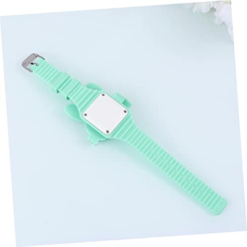 Silicone Led Cartoon Rabbit Watch for Boys and Girls Green Clamshell Electronic Wristwatch Birthday Party Favor for Toddlers and Boy Girl and Comfortable Design3