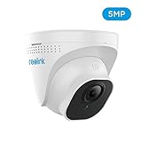 [page_title]-Reolink 5MP PoE IP-Kamera, Dome CCTV Überwachungskamera, IP66 Wasserfest für Außen, unterstützt Audio, mit eingebauter Micro SD Slot und IR-Nachtsicht, RLC-520-5MP (neues Aussehen von RLC-420-5MP)