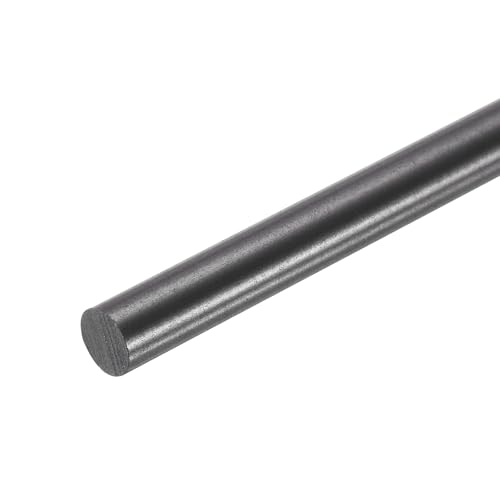 QUARKZMAN Varilla De Grafito, Varilla De Agitación De Grafito, Palo Cilíndrico De Carbono 300x6mm Negro Para Electrodo, Fundición, Crisoles, Paquete De 3