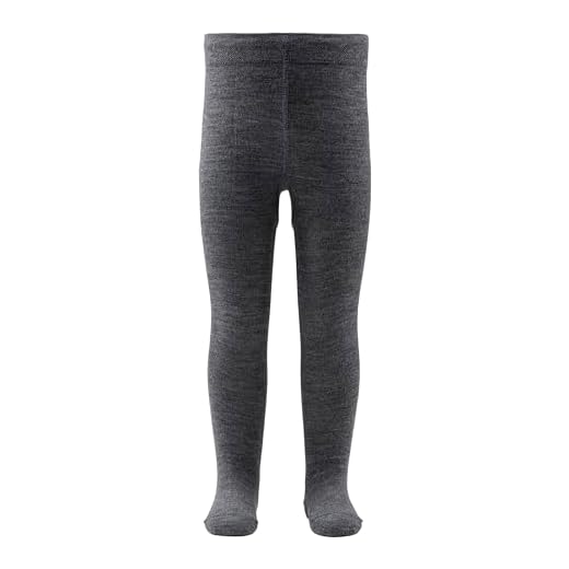 Sterntaler Baby und Kinder Strumpfhose Wolle Unisex - aus hautsympathischer Wolle - perfekte Passform durch hohen Stretch, dunkelgrau melange, 92