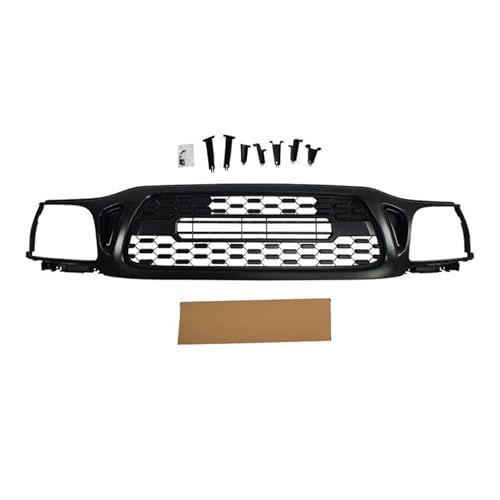 Grille avant Toyota Tacoma 2001-2004 style TRD calandre noir brillant sans LED
