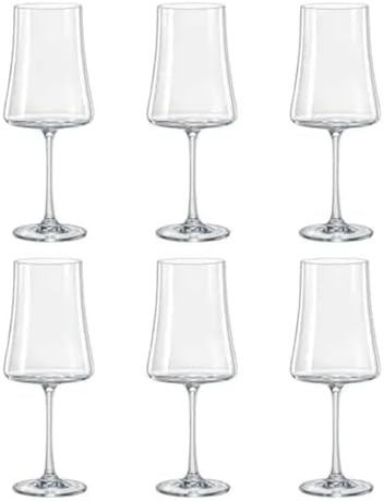 Jogo 6 Taças De Vinho Xtra Luxo Cristal Bohemia - 560ML