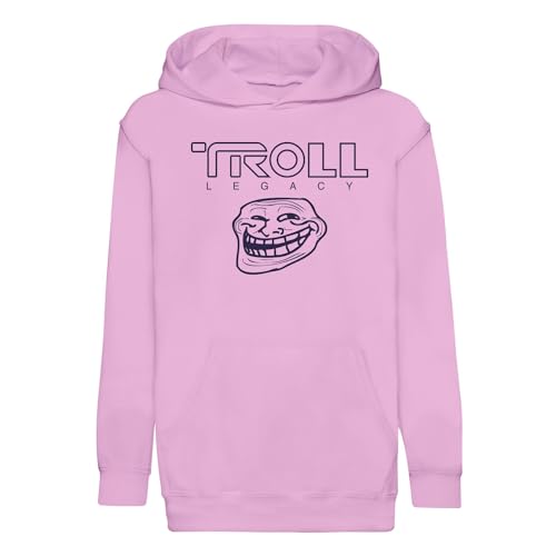 Hoodie enfant Troll Legacy pour l'école et les loisirs des passionnés de mèmes