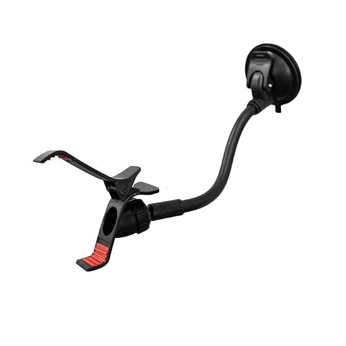 muvit Support Voiture pour Smartphone, Fixation Pare-Brise/Tableau de Bord, Rotation 360°, Compatible Téléphones jusqu'à 100mm