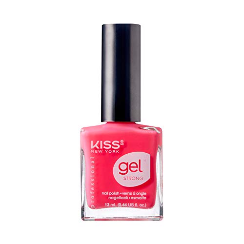 KISS New York Gel Strong Nail Polish 0.44oz (KNP007 -...
