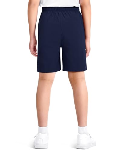 Image of Somaibo Boys Athletic Shorts Kids Quick Dry Basketball Soccer Running Sports Gym Active Performance Shorts with Pockets