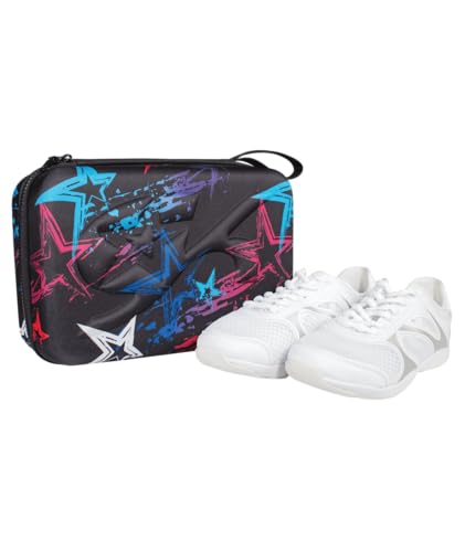 GK Spotlight Cheerleading Shoe - Girls White Cheer Shoes3